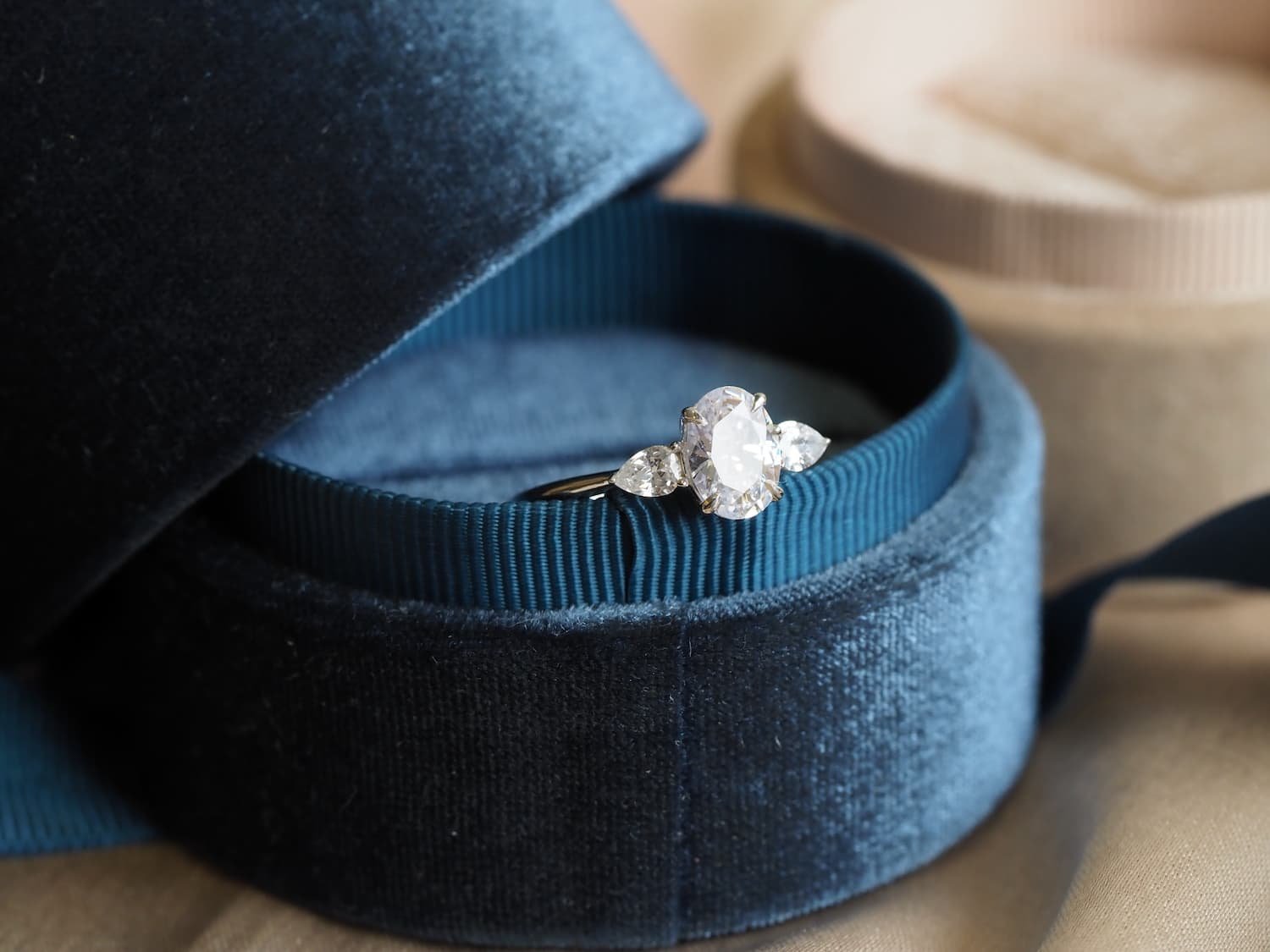 Oval Diamond Engagement Ring