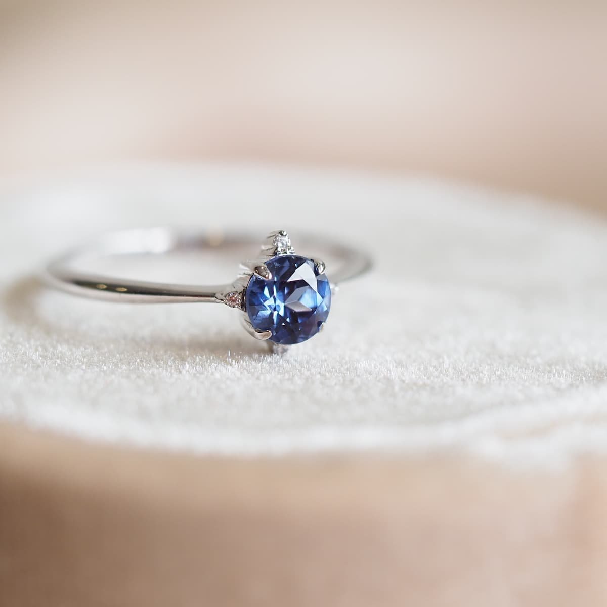 Handmade Deep Blue Sapphire Stone 925 Sterling Silver Mens Ring –  silverbazaaristanbul