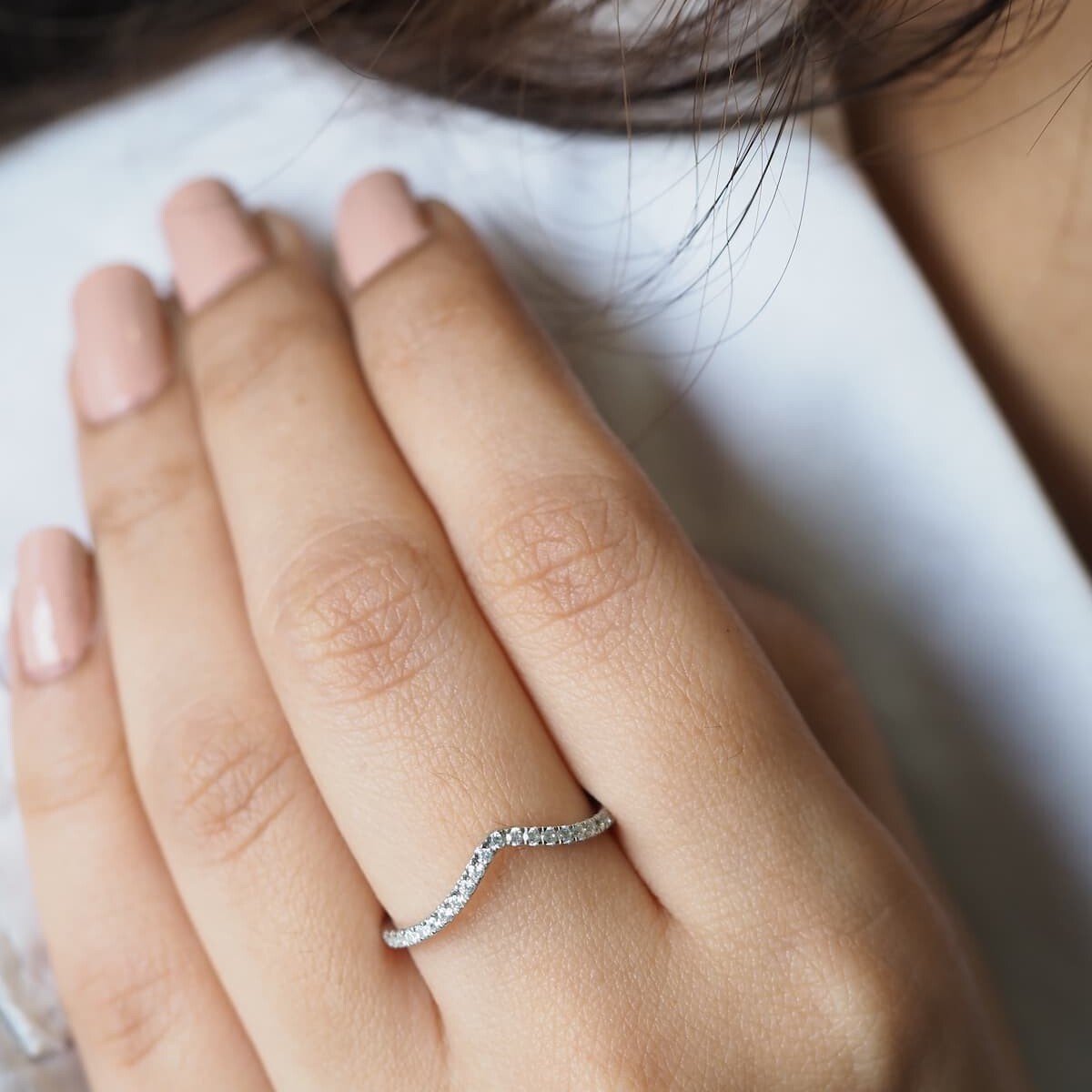 Pandora Rose Gold Shimmering Wish Ring for Women